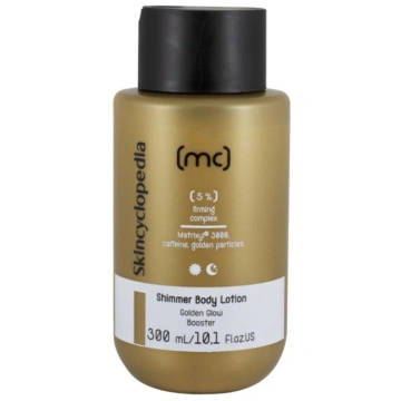 Skincyclopedia Shimmer ķermeņa losjons ar 5% nosti