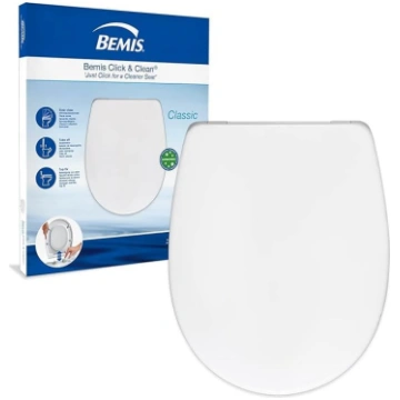 Bemis Click&Clean® Classic tualetes poda sēdeklis,