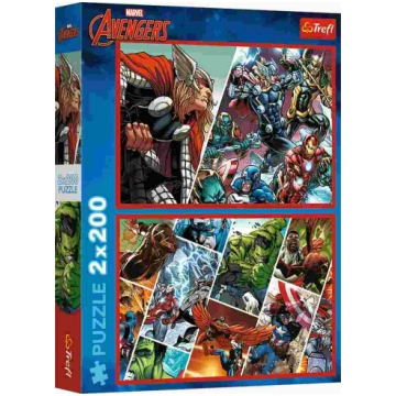 Puzzle 2x200 Avengers Trefl