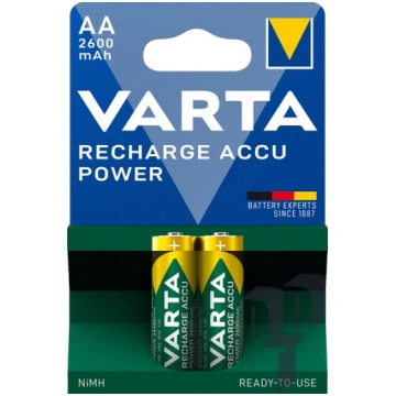 Baterijas lādējamas AA VARTA Recharge Accu Power 2