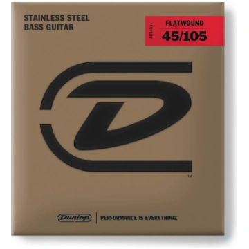 DBFS45105 STEEL MEDIUM SCALE FLATWOUND BASS STRING
