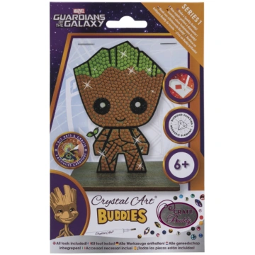 MARVEL CRYSTAL ART Groot figūriņa CRAFT BUDDY
