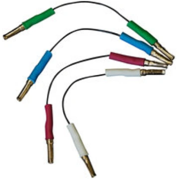 DH Labs Pure Silver H-1 2" Headshell Leads for Tur