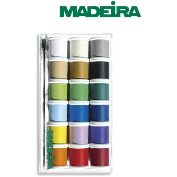 Diegu komplekts izšūšanai Madeira Froted Matt, 18 