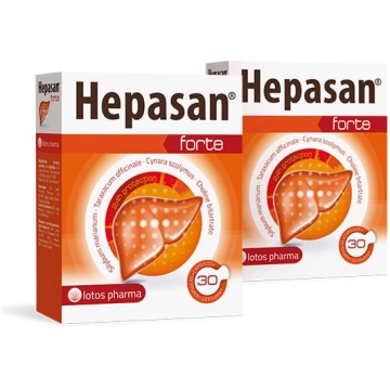 2x Hepasan Forte, 30 kapsulas – mēneša kurss