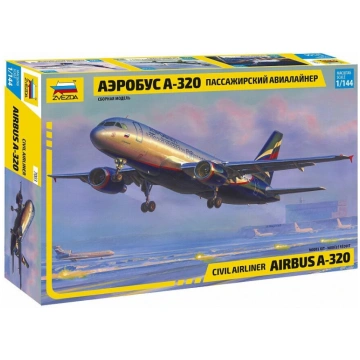 1:144 Zvezda 7003 Civil Airliner Airbus A-320
