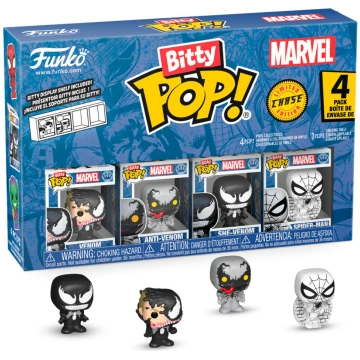 Blister 4 figures Bitty POP Marvel Spider-Man Veno