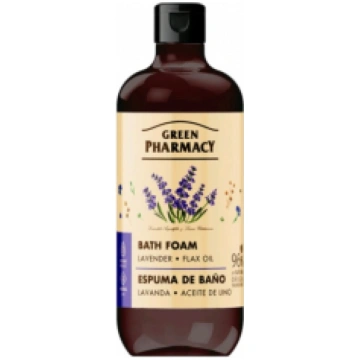 GREEN PHARMACY Vannas putas lavanda un linsēklu eļ