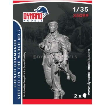 French Commando Kieffer On The March No.7 Dynamo-M