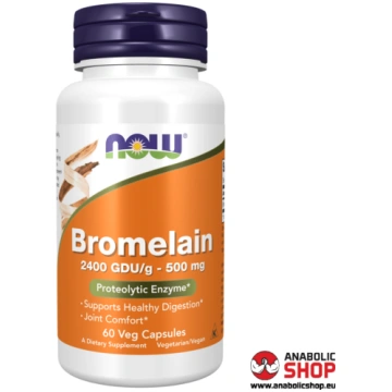 Now Foods Bromelain Bromelīns 60 kapsulas