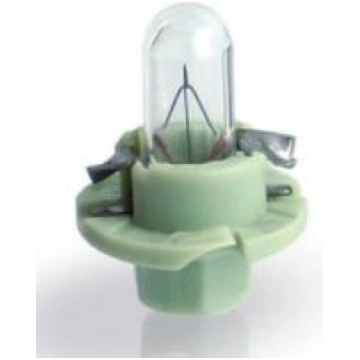 Spuldze PHILIPS 12V 2W BX8.4d zaļš korpuss kiti