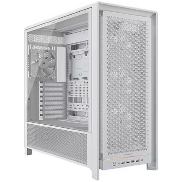 Corsair FRAME 5000D RS, Tempered Glass, White (CC-