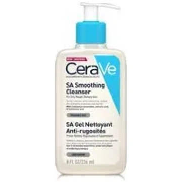 CeraVe SA Smoothing Cleanser (normal and dry skin)