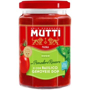 Tomātu mērce ar baziliku MUTTI Basilico, 280g