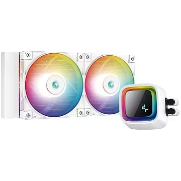 DeepCool LS520 WH, 240mm A-RGB CPU Liquid Cooler (