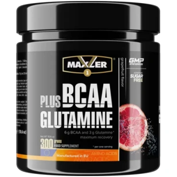 Maxler Bcaa+Glutamine 300g (exp.2025.06)