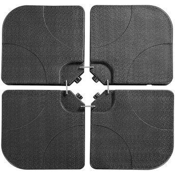 Yaheetech 4 gabalu saulessargu statīvs, konsolveid