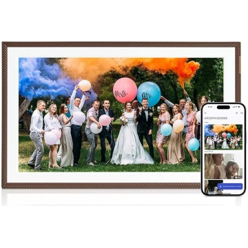 ARZOPA Digital Picture Frame Large 15,6 collu bezm