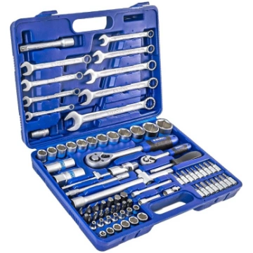 1/4" + 1/2" Dr. Socket wrench set 82pcs