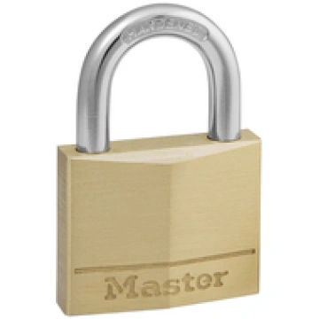 Master Lock Wide Solid Brass Padlock 22mm 140EURD 