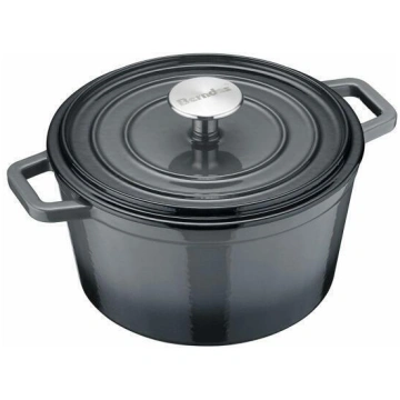 (DE135034155) KATLS 24CM, 3.75L, MELNS, ČUGUNA, Be
