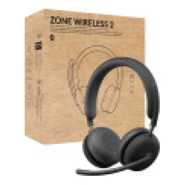 Austiņas Logitech Zone Wireless 2 komandas. Wired