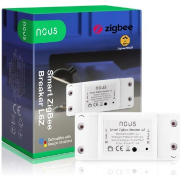 Nous L6Z viedais Tuya Zigbee releja slēdža modulis