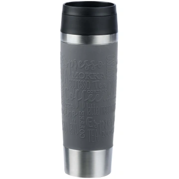 TRAVEL MUG Classic Grande Thermobecher (grau/edels