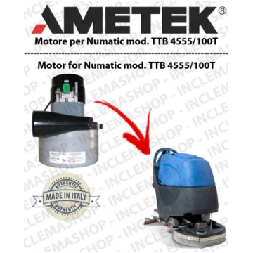 TTB 4555/100T Lamb Ametek Vacuum Motor for Scrubbe