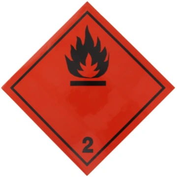 CARGOPARTS Brīdinājuma uzlīme CARGO-T078