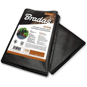 Pretnezāļu agrotekstils Bradas, melna krās., 5 m x