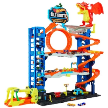 Automašīnu garāža Hot Wheels Mega 2023