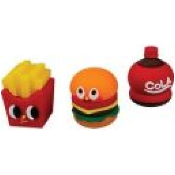 Zīmuļu asināmais plastmasas COLA,FRIES,BURGER