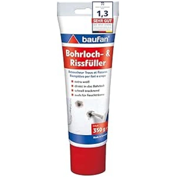 Baufan 4016215101421 Borehole and Crack Filler, Wh