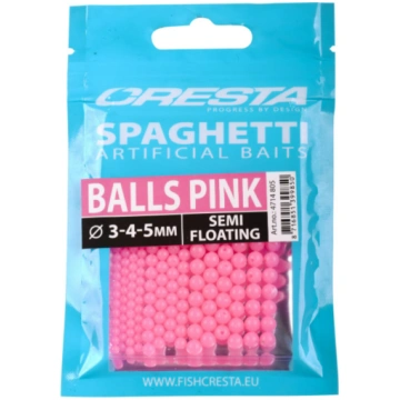 Cresta mākslīgā ēsma SPAGHETTI BALLS rozā 4714-805