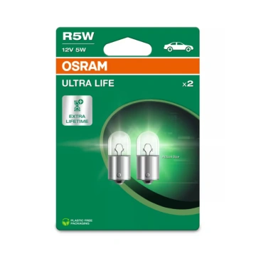 Osram auto Ultra Life R5W 5W 12V +60% B1 spuldze 4