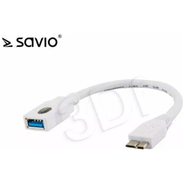 USB OTG adapters SAVIO CL-87 — Micro USB uz USB-A 