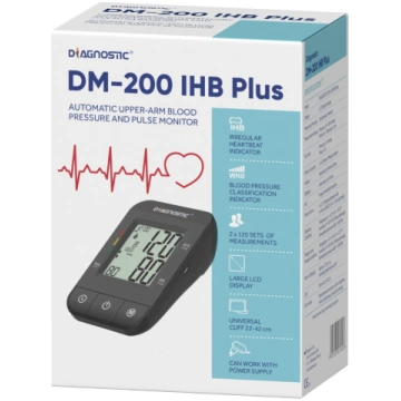 DIAGNOSTIC DM-200 IHB Plus tonometrs (augšdelma) D