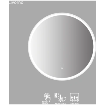 Vento spogulis LED Livorno 80, 2115 4752083133750