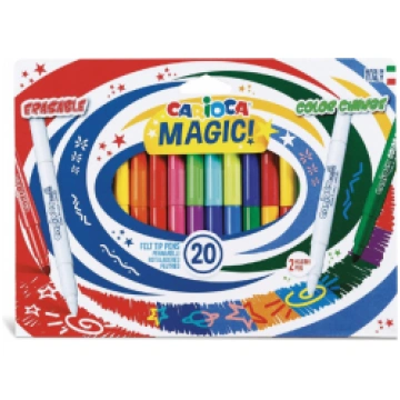Flomasteri CARIOCA MAGIC, 20gab. 200-13614
