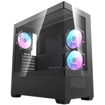 Darkflash DS900 AIR computer case (black) + 6 ARGB