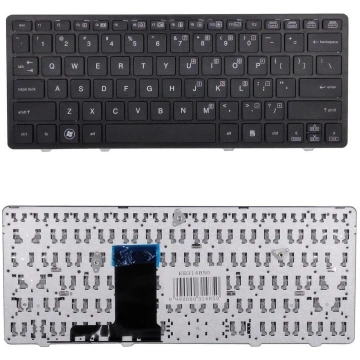 Keyboard HP Elitebook 2560P, with frame, US KB3148