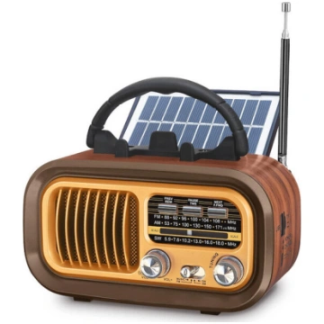 Retro radio, mazs, zelta krāsa Nav norādīts