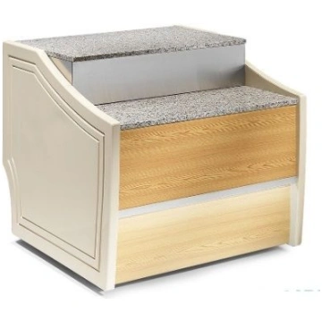 Cash register counter with side walls Zoin Granite