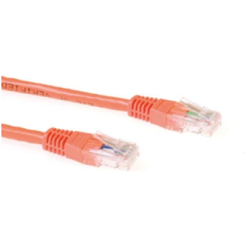 ACT CAT6A UTP 0.5m tīkla kabelis Oranžs 0,5 m U/UT