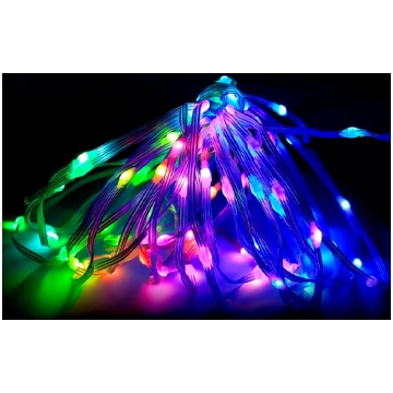 LED Ziemassvētku virtene ar pulti un SMART vadību,