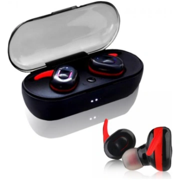 V.Silencer Ture Wireless Earbuds Black/Red