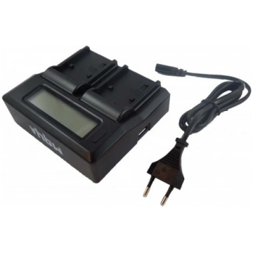 Akumulatora lādētājs, VHBW, vhbw dual charger with