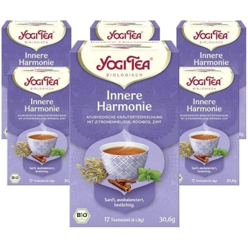 Yogi Tea - Iekšējā harmonija, ajūrvēdas bioloģiskā