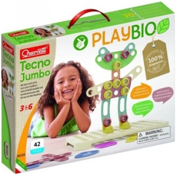 Quercetti Zestaw konstrukcyjny Playbio Tecno Jumbo